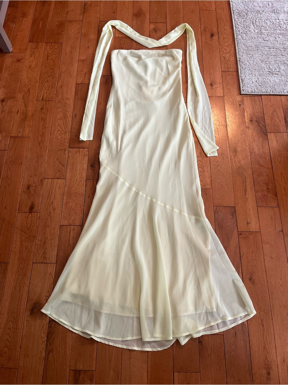 Peppermayo Yellow Under The Pagoda Maxi Dress - Size 8 - Picture 9 of 13